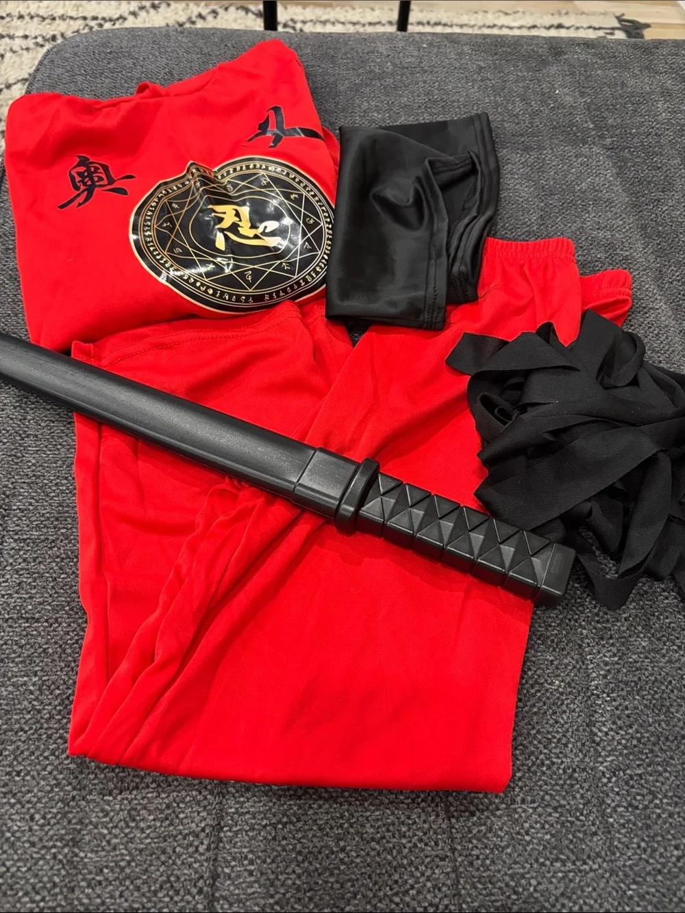 Udekit Ninja Costume With Sword For Kids